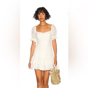 Astr the label Roseville dress white